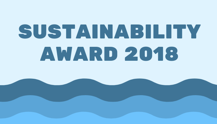 Sustainability award 2018
